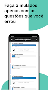 Simulado Prova CNH captura de pantalla 3