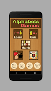 Учебная игра по алфавиту постер