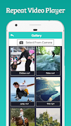 Repeat Video Player, Loop Vide скриншот 2