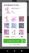 Pink Phanter Stickers screenshot 3