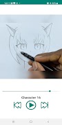 Learn to Draw Anime Manga capture d'écran 5