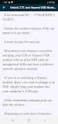 Unlock USB Modem Guide স্ক্রিনশট 3