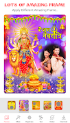 Navratri Photo Frame poster