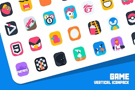 Vertical IconPack स्क्रीनशॉट 3
