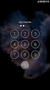 Betta Fish Pattern Lock Screen screenshot 2