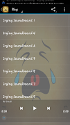 Crying sounds poster