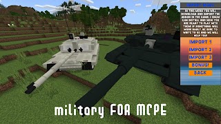 برنامه‌نما Military Mod for Minecraft PE عکس از صفحه