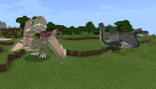 DRAGONS Mod for Minecraft PE plakat