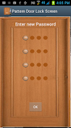 Pattern Door Lock Screen 포스터