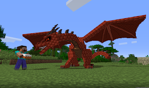 Dragon Mod Minecraft PE imagem de tela 1
