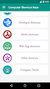 Computer Shortcut Keys اسکرین شاٹ 1