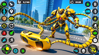 Robot Transform Robot Fighting screenshot 4