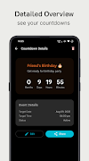 برنامه‌نما Countdown Widget Pro عکس از صفحه