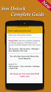 برنامه‌نما Sim Unlock Complete Guide عکس از صفحه