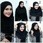 Hijab Tutorial Step by Step পোস্টার