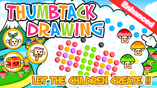 Thumbtack Drawing Plakat