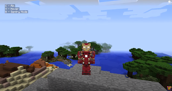 IronMan Mod For Minecraft imagem de tela 1