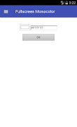 Fullscreen Monocolor 포스터