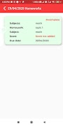 برنامه‌نما Homework عکس از صفحه
