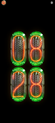 2 Schermata Capsule Nixie Digital Clock