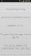 برنامهنما Handwritten Font Message Maker عکس از صفحه