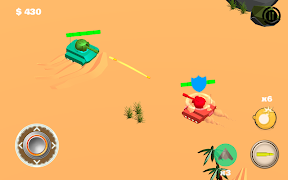 برنامه‌نما Tanks Clash 3D عکس از صفحه