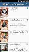 Deck Builder for Netrunner Screenshot 1