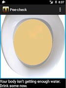 Pee Check poster