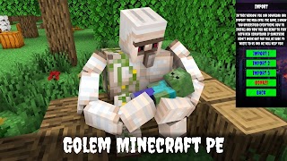 Golem Mod for Minecraft PE capture d'écran 7