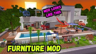 Furniture Mod For Minecraft PE Ekran Görüntüsü 1