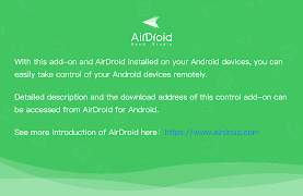 AirDroid Control Add-on screenshot 4