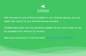 AirDroid Control Add-on capture d'écran 4