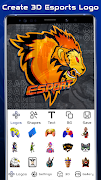 3D Esports Gaming Logo Maker screenshot 1