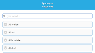English Synonym Antonym screenshot 6