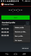 Interval Timer Ekran Görüntüsü 3