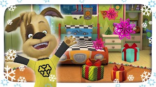 Барбоскины: Вырезаем снежинки スクリーンショット 4