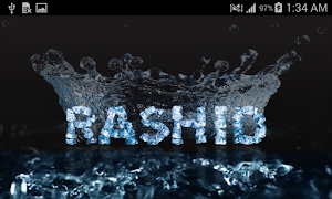 اكتب اسمك بالنار و الثلج و الرمل syot layar 4