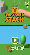 Capybara Stack Poster