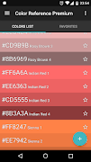 Color Reference. Colors, palet Poster