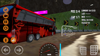 Bus Telolet Racing 3D 截圖 2