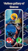 Call Screen: Color Call Theme Screenshot 1