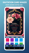 Invitation Card Maker 截圖 4