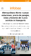 برنامه‌نما Infobae Perú عکس از صفحه