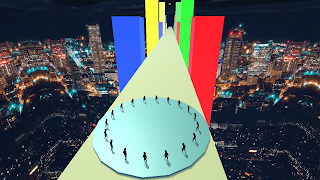 برنامه‌نما Neon Flying Man 3D عکس از صفحه