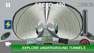 Hyperloop: ट्रेन सिम्युलेटर स्क्रीनशॉट 1