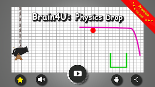 Brain Training: Physics drop captura de pantalla 1