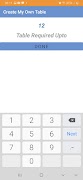Create My Own Math Table Ekran Görüntüsü 1