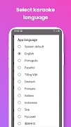 Karaoke Pro sing & record live اسکرین شاٹ 4