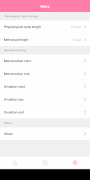 Period tracker - menstruation تصوير الشاشة 3