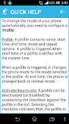 Profile Scheduler ภาพหน้าจอ 3